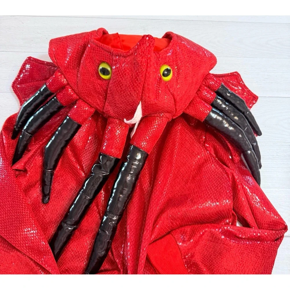 My Dream party‎ red dragon costume zip up sweatshirt 130 6/7